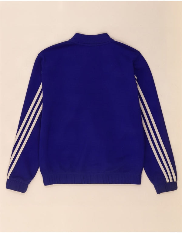 Adidas Boys Manchester United Tracksuit Top Jacket 11-12 Years Blue