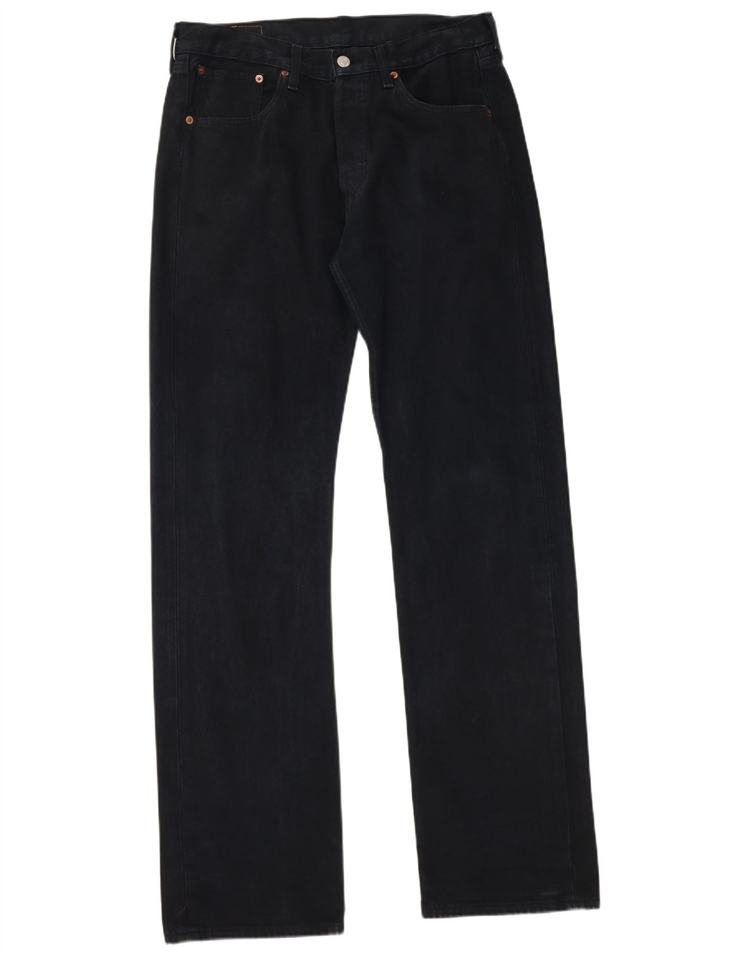 Blugi drepti pentru bărbați LEVI'S 501 W31 L34 bleumarin