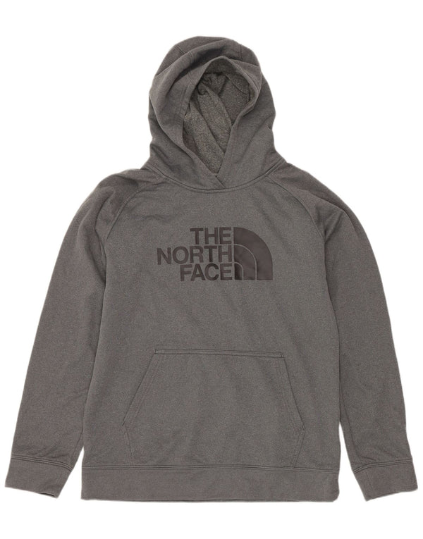Pulover cu glugă grafic The North Face pentru băieți 14-15 ani XL poliester gri