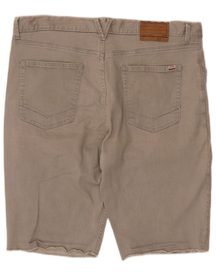 Pantaloni scurți casual pentru bărbați Vans W36, bumbac gri mare