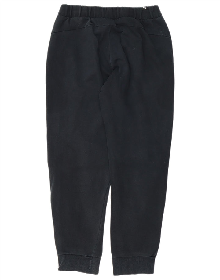 Pantaloni de trening Puma Graphic pentru bărbați Joggeri, bumbac mediu negru