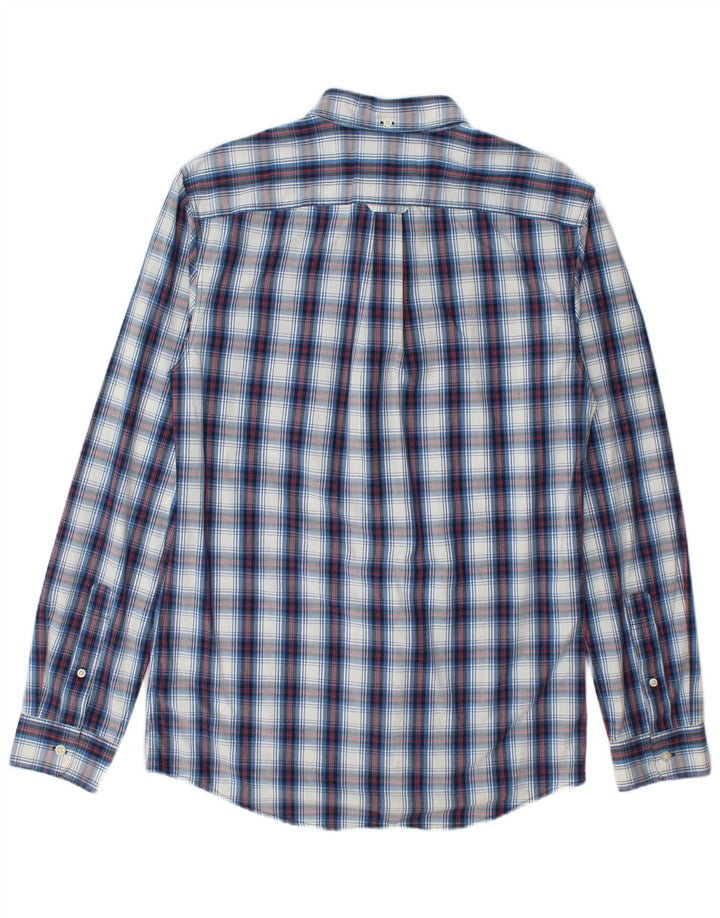 JACK WILLS Mens Shirt Small Blue Check Cotton