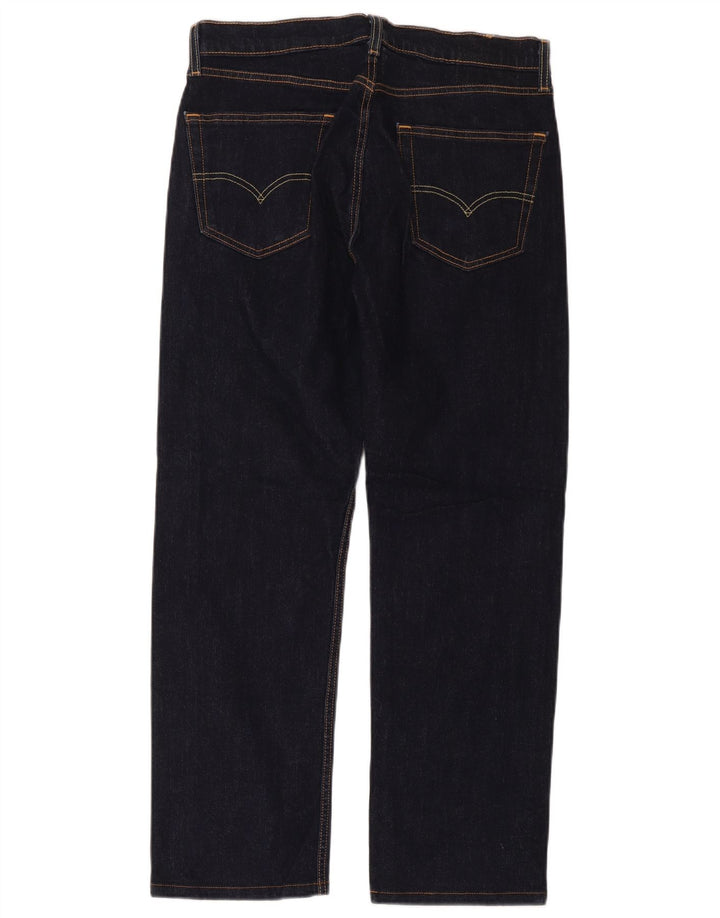 Blugi drepti pentru bărbați Levi's W32 L32 Bumbac bleumarin