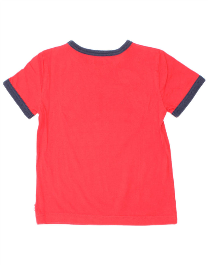 Tricou grafic pentru băieți Levi's Top 3-4 ani roșu colorblock