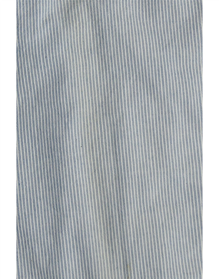 FAY Pantaloni drepți pentru bărbați IT 48 Medium W32 L31 Blue Pinstripe Bumbac