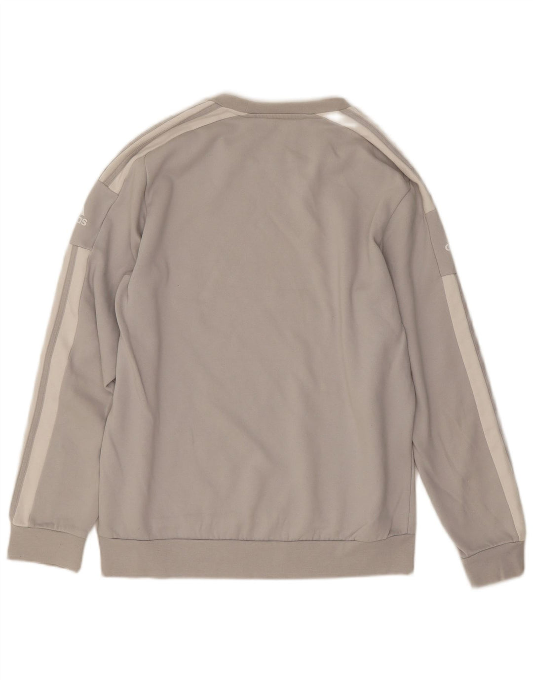 Hanorac grafic pentru bărbați Adidas Jumper, bumbac, gri mediu