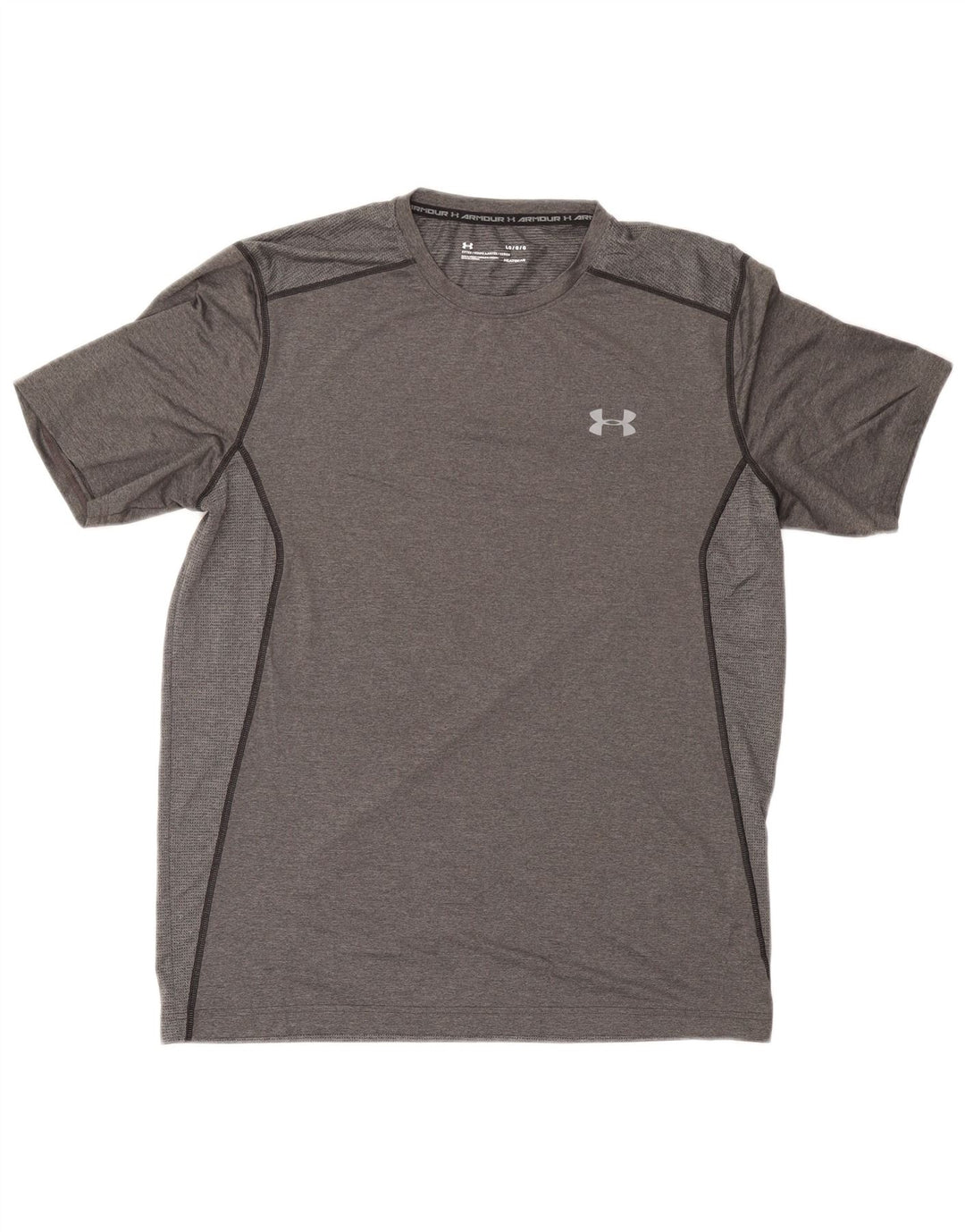 Tricou Under Armour pentru bărbați Top mare, gri, poliester, sport