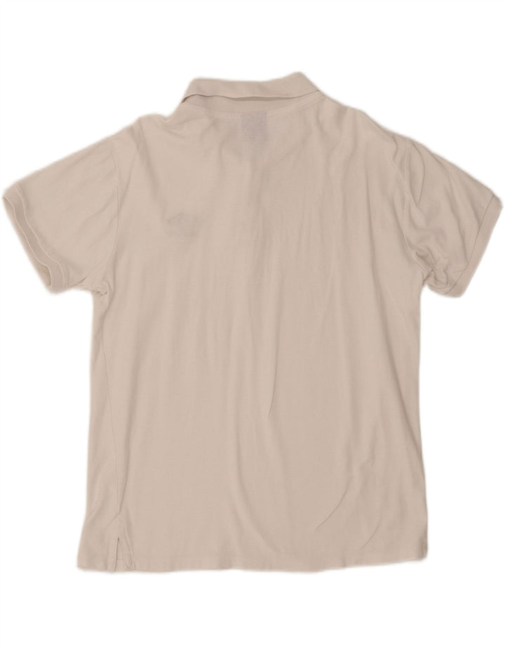 UMBRO Boys Polo Shirt 15-16 Years XL  White Vintage Umbro and Second-Hand Umbro from Messina Hembry 
