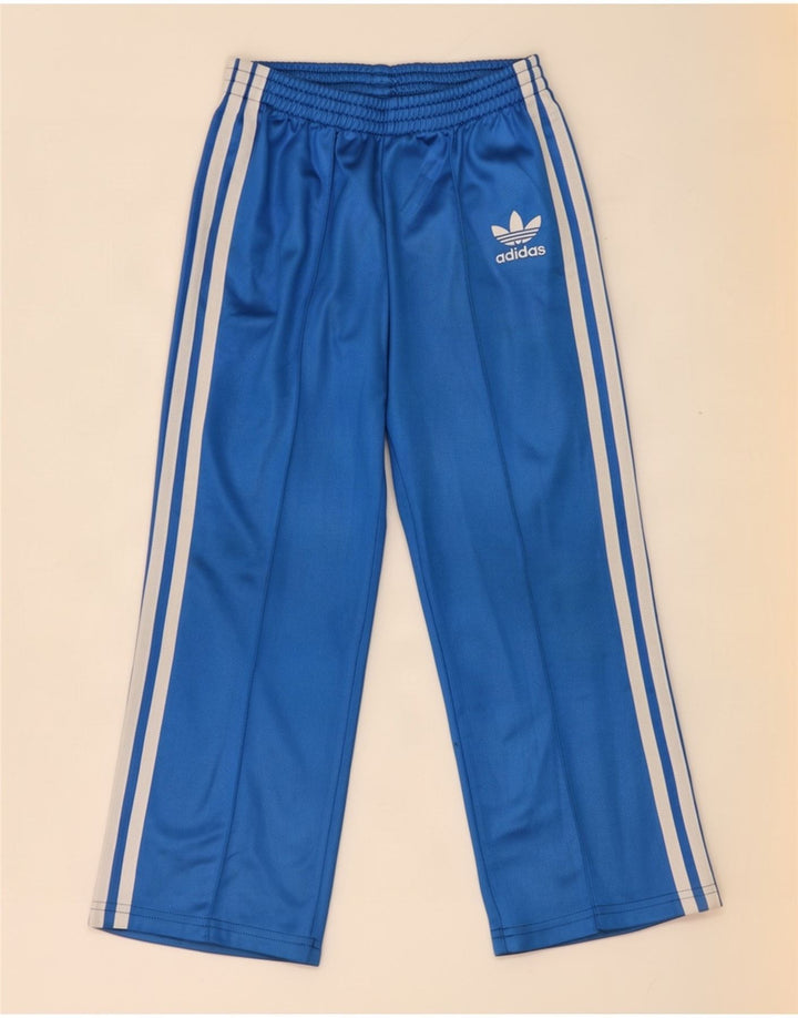 Pantaloni de trening Adidas Fete 5-6 Ani Poliester Albastru