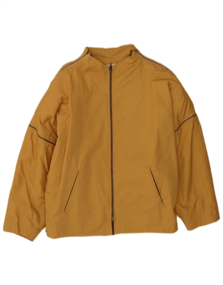 Bomber Vintage pentru femei IT 42 Bumbac galben mediu