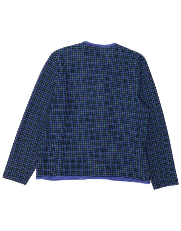 RICHARD STUMP Sacou blazer pentru femei cu 5 nasturi UK 16, mare, albastru