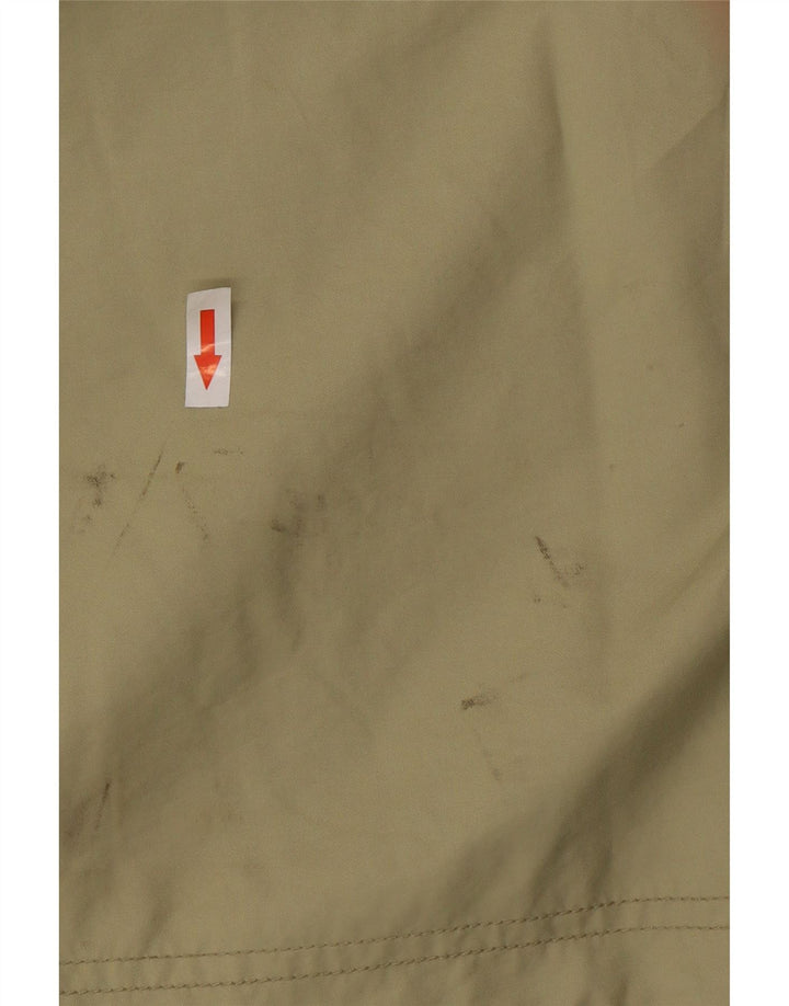 Jachetă Anorak cu glugă pentru bărbați CAT UK 40 mare bumbac kaki