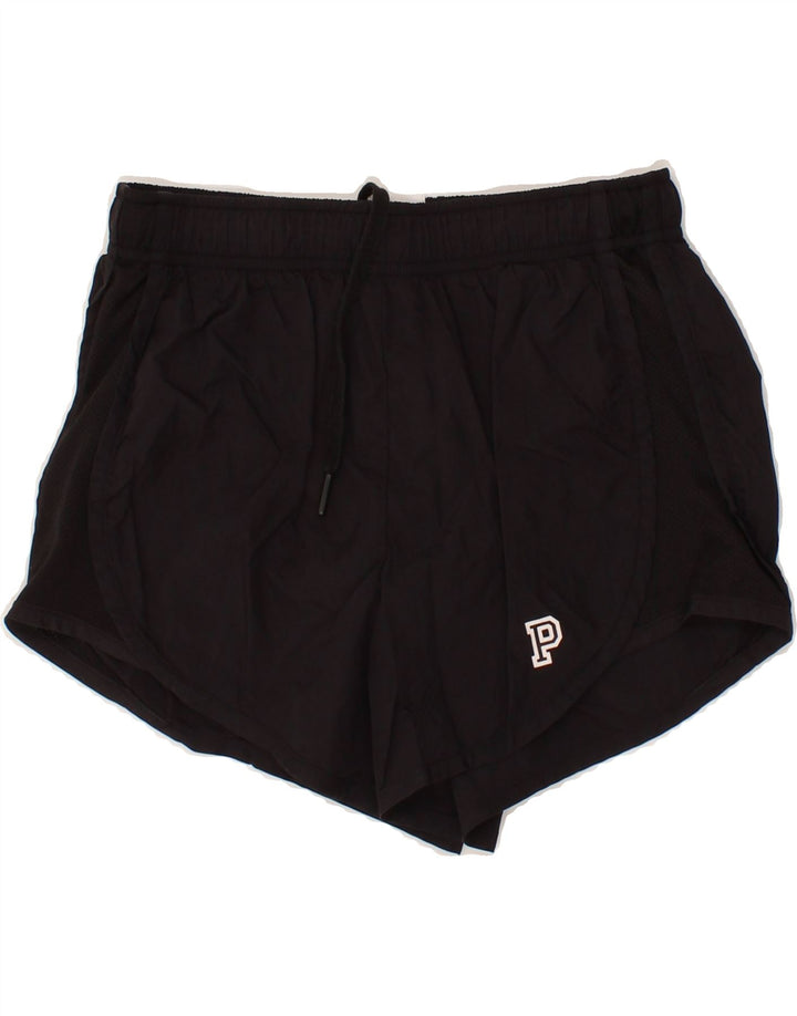 PINK Womens Sport Shorts UK 4 XS  Black Polyamide Vintage Pink and Second-Hand Pink from Messina Hembry 
