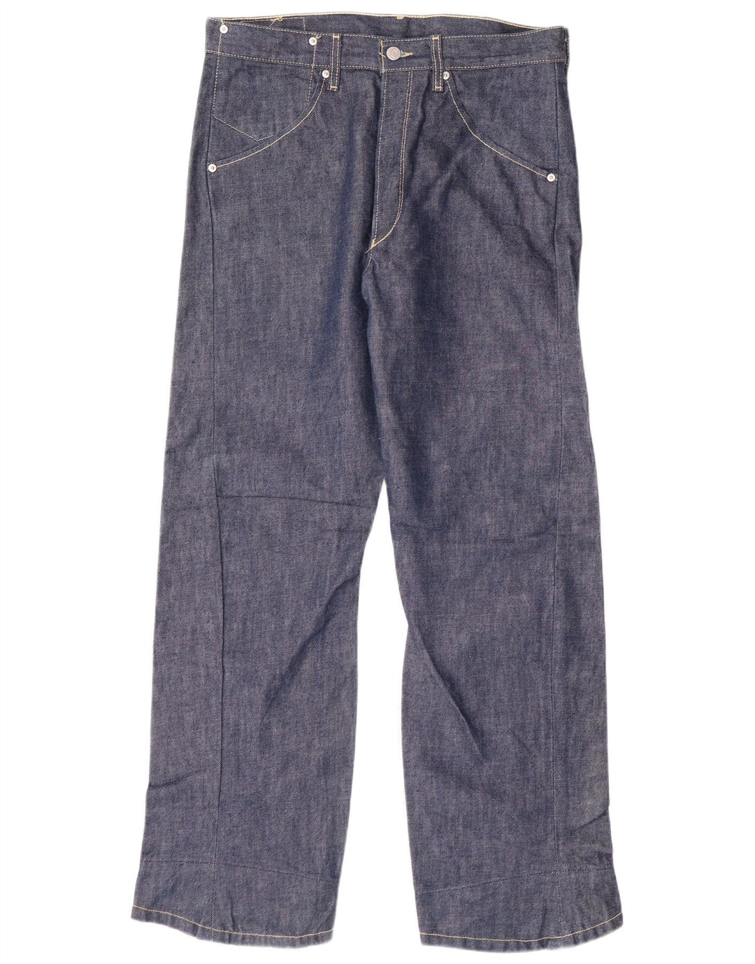 Blugi drepti pentru bărbați LEVI'S 501 W32 L30 Blue Cotton Classic