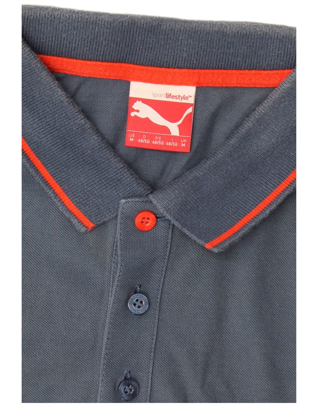 Tricou polo PUMA pentru bărbați, albastru mediu
