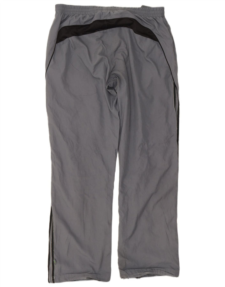 Pantaloni de trening Adidas Climalite pentru bărbați, mari, gri, poliester color bloc