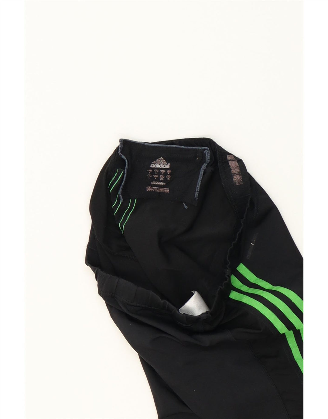 ADIDAS Boys Tracksuit Trousers 11-12 Years Large Black Polyester Vintage Adidas and Second-Hand Adidas from Messina Hembry 