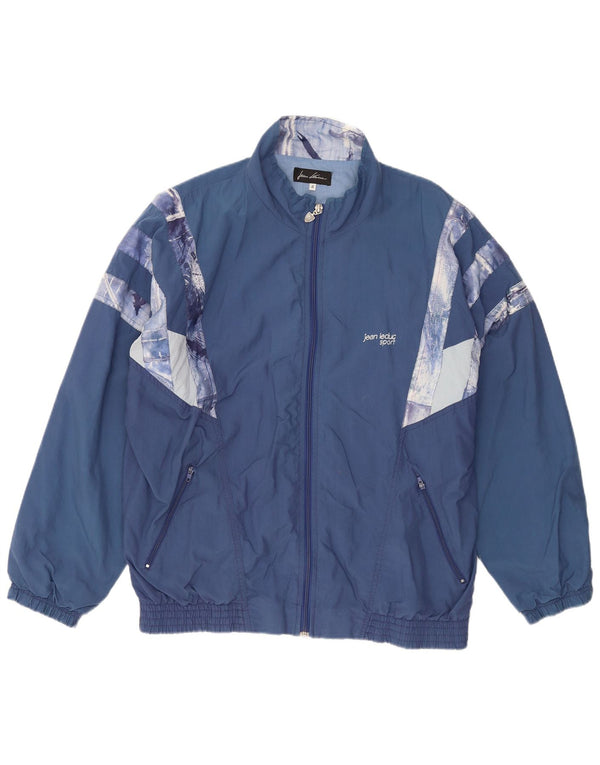 Jachetă de trening pentru bărbați JEAN LEDUC, 2XL, poliester color block, albastru