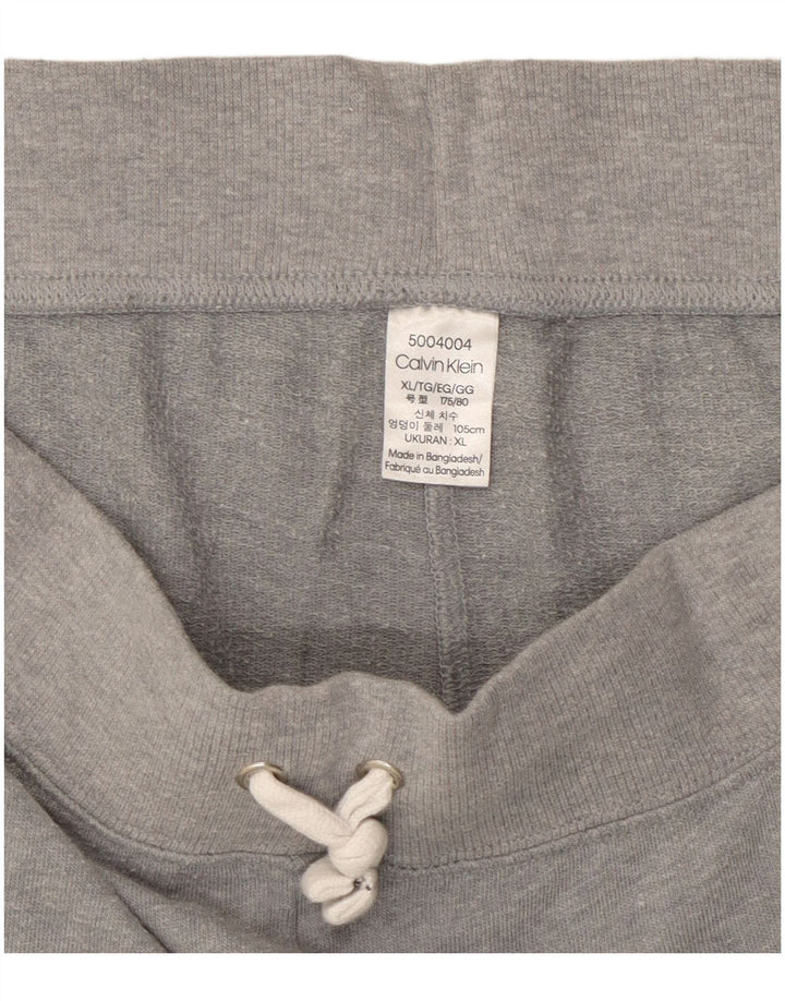 Pantaloni de trening pentru femei CALVIN KLEIN Pantaloni de jogging UK 18 XL Gri pete