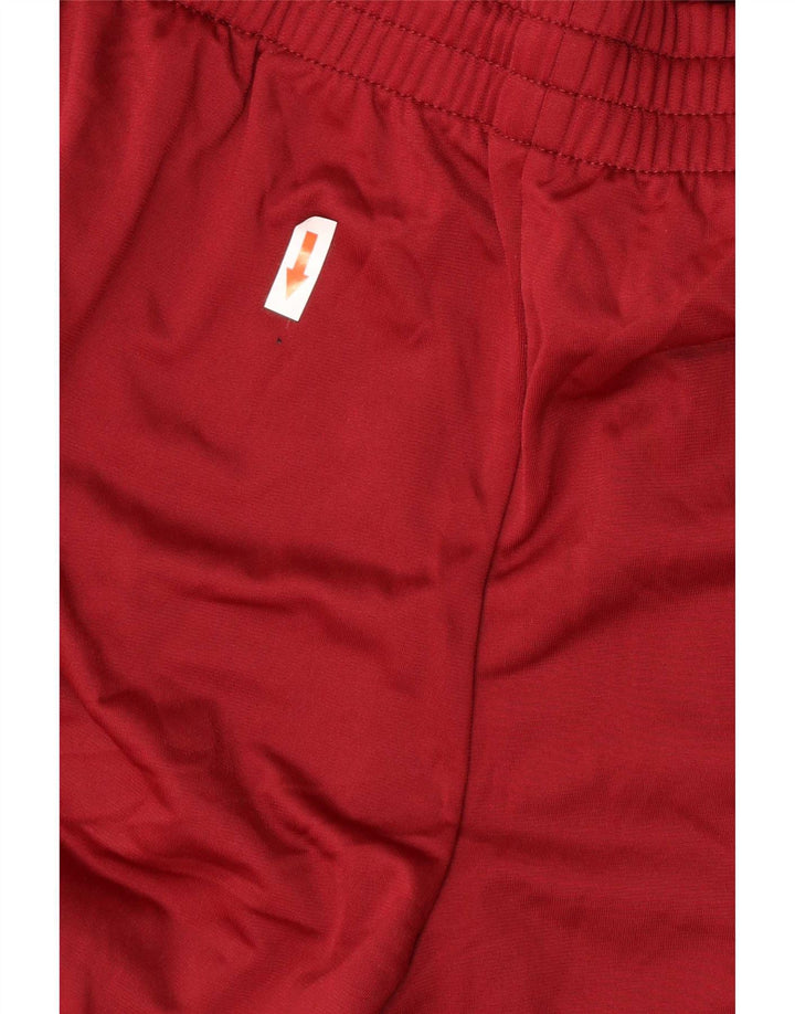 Pantaloni de trening pentru bărbați Adidas, mari, din poliester burgundă