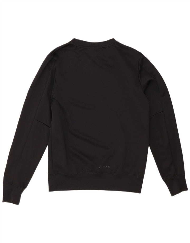 Hanorac grafic pentru bărbați Nike Pulover mic, negru, poliester