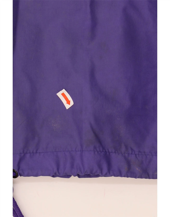 ETIREL Mens Hooded Rain Jacket UK 38 Medium Multicoloured Colourblock Vintage Etirel and Second-Hand Etirel from Messina Hembry 