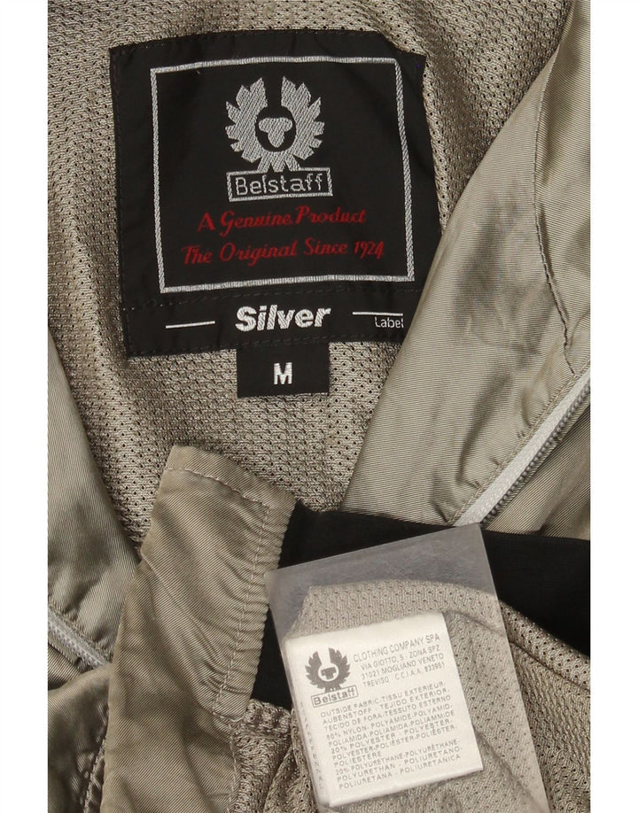 Jachetă bomber pentru femei Belstaff UK 14, gri mediu, nailon color bloc