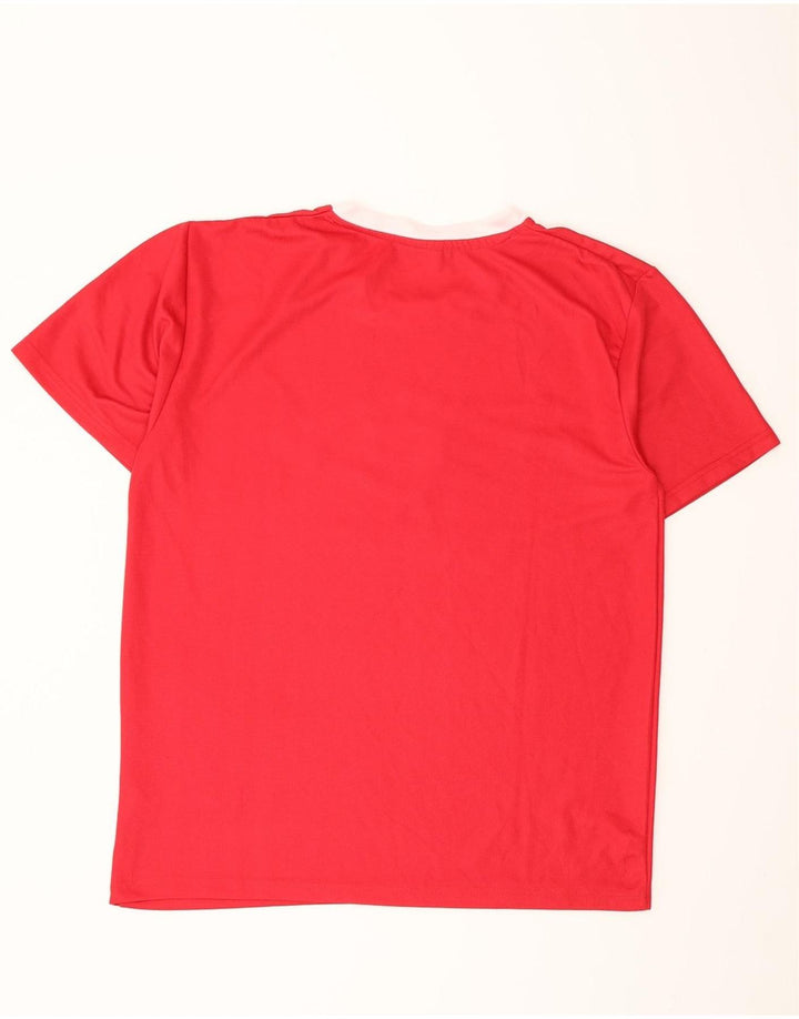 Tricou grafic Umbro pentru femei Top UK 16 Poliester roșu mare