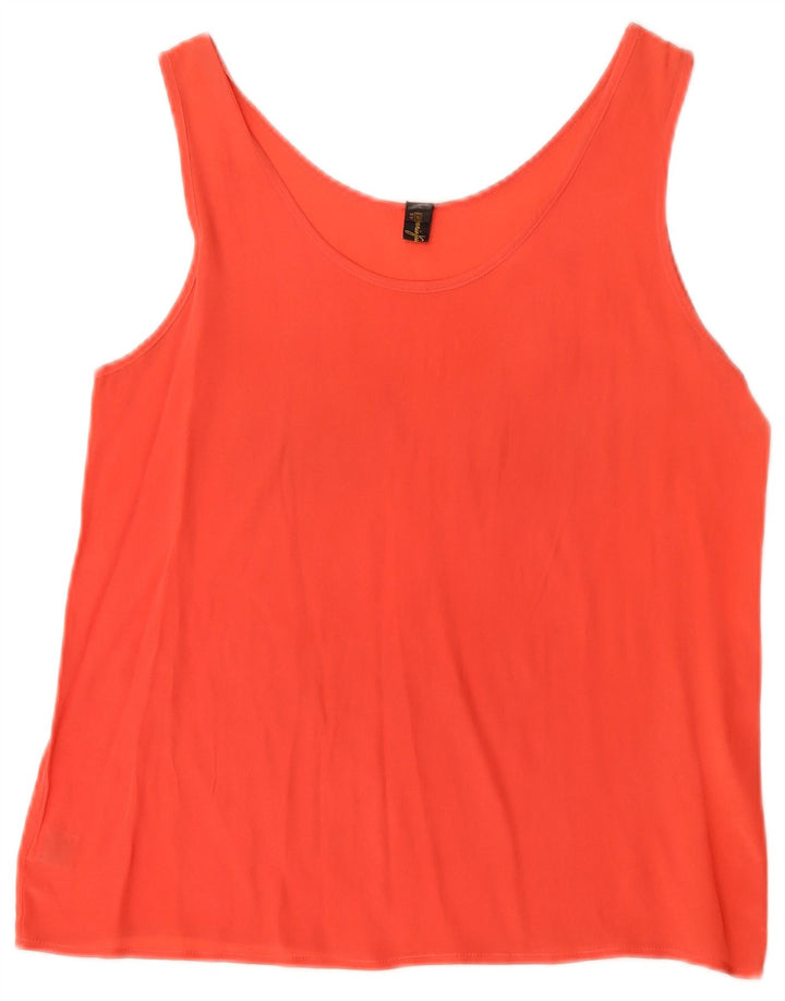 Bluză Vintage fără mâneci pentru femei IT 40 Small Red