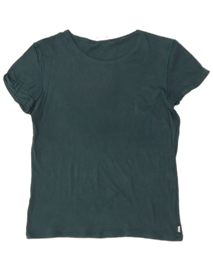 Tricou Bărbați Fila Top Bumbac Verde Mediu
