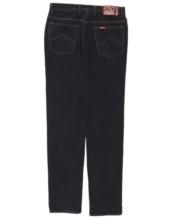 Blugi drepti pentru bărbați Carrera IT 48 Medium L33 L34 Bumbac bleumarin