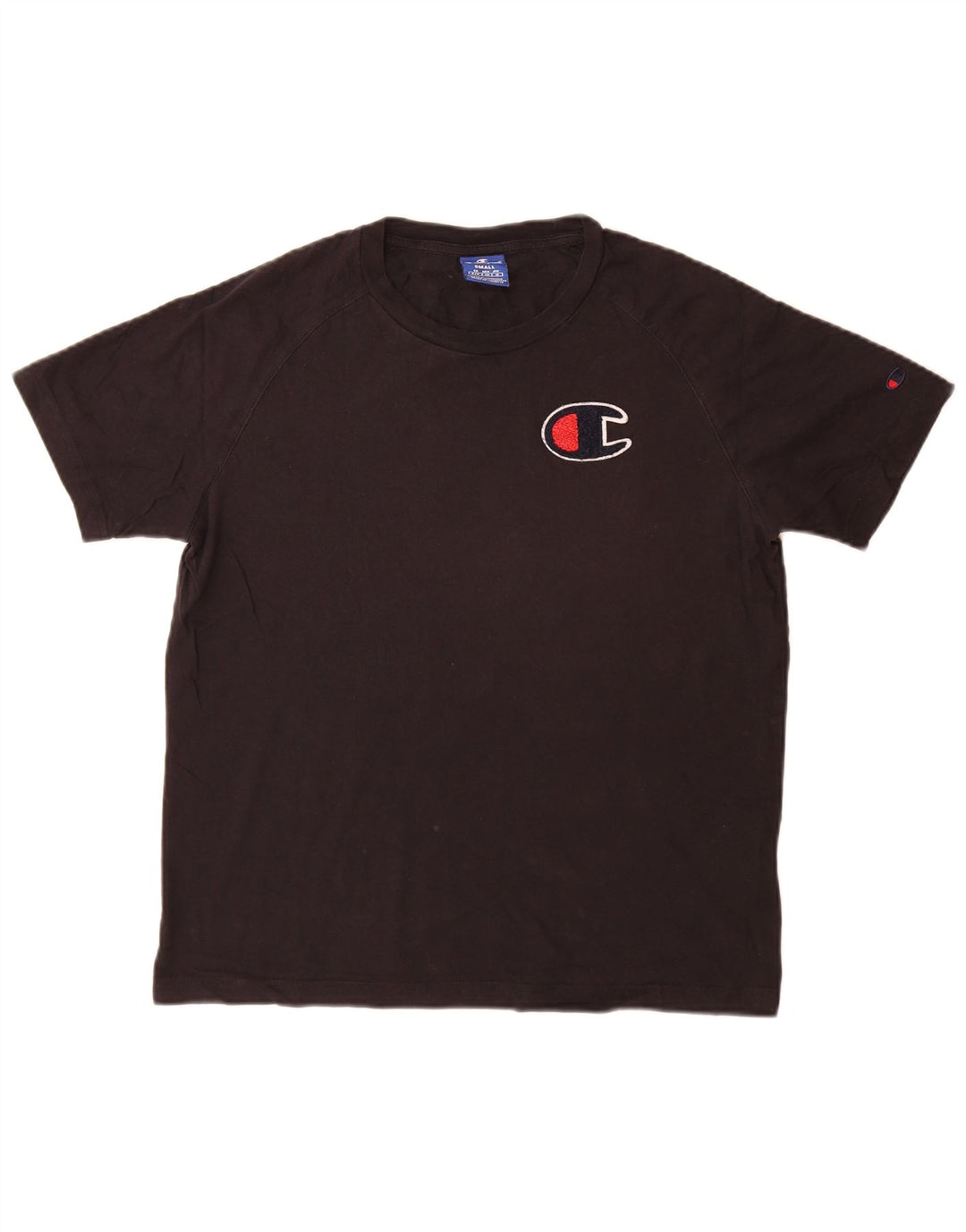 Tricou grafic pentru bărbați Champion Top mic bumbac negru