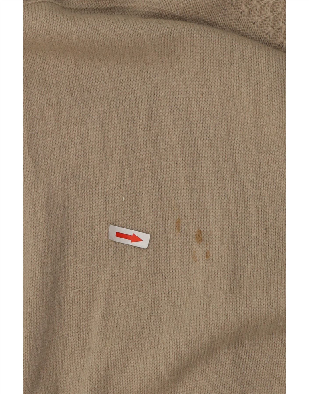 Crew Clothing Pulover pentru bărbați cu gât cu nasturi XL Lână de miel gri