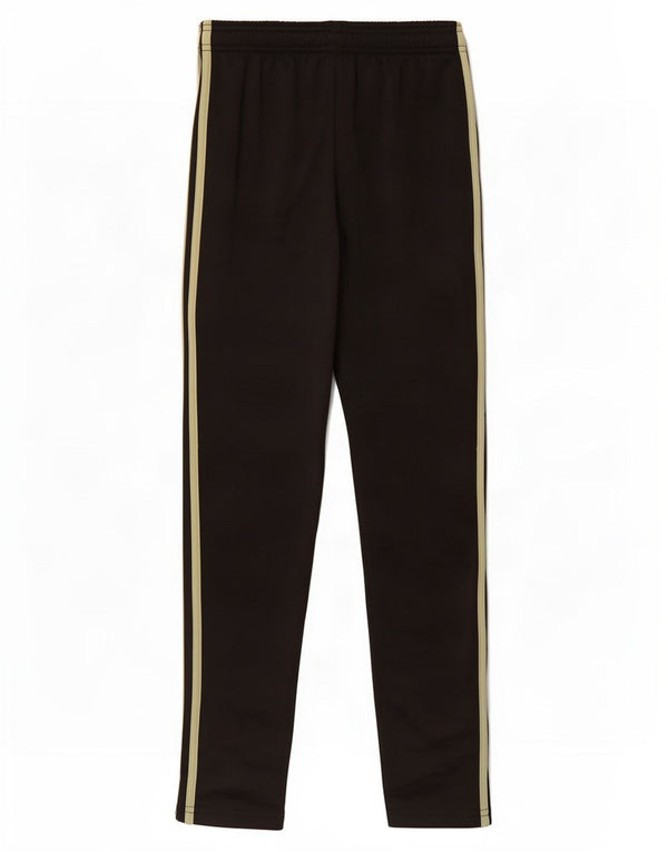 Adidas Boys Tracksuit Trousers 11-12 Years Black Polyester