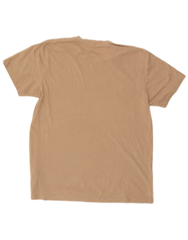 Tricou grafic Jack & Jones pentru bărbați Top XL bumbac bej