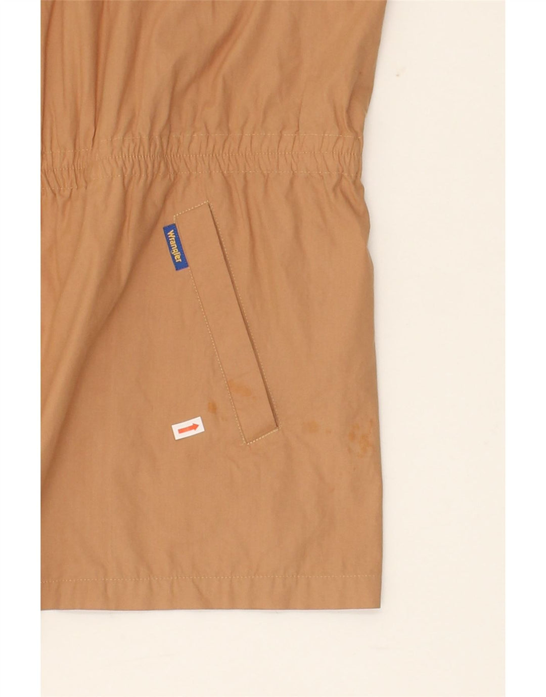 WRANGLER Womens Bomber Jacket UK 14 Medium Brown Cotton Vintage Wrangler and Second-Hand Wrangler from Messina Hembry 