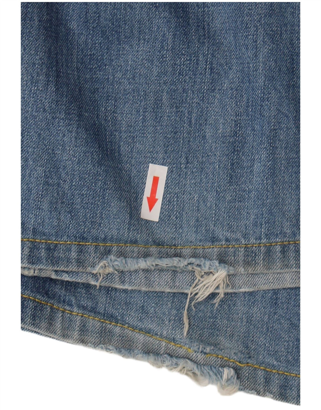 Replay Blugi Distressed Straight pentru bărbați W34 L30 Bumbac albastru