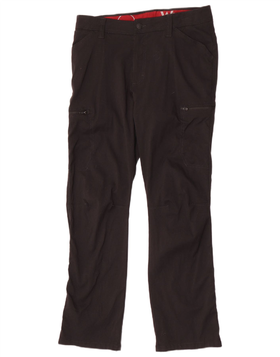 Pantaloni cargo subțiri pentru bărbați Wrangler W32 L30 Nylon negru