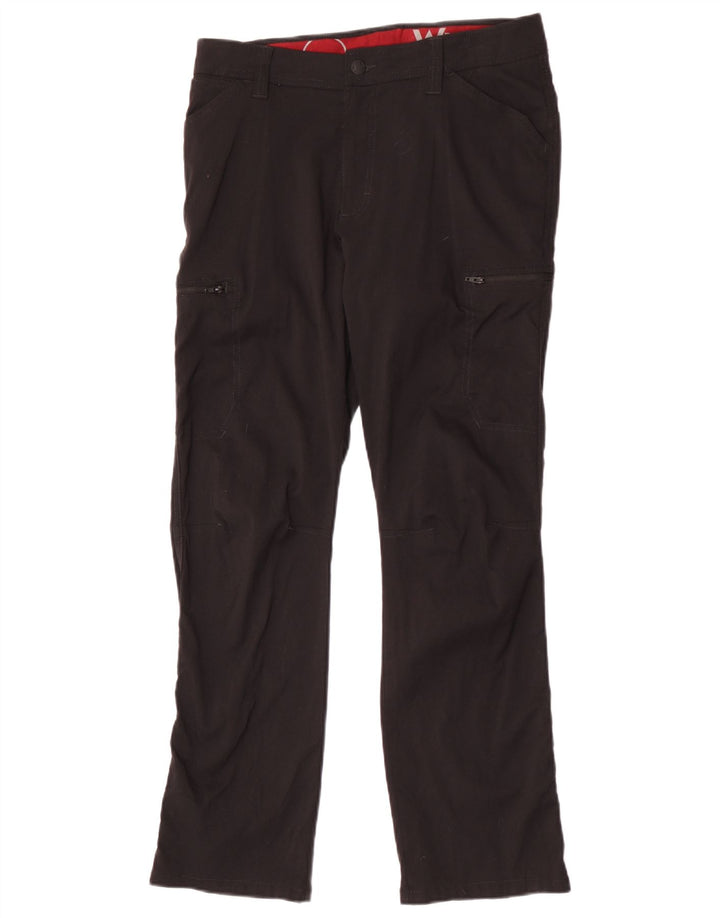 Pantaloni cargo subțiri pentru bărbați Wrangler W32 L30 Nylon negru