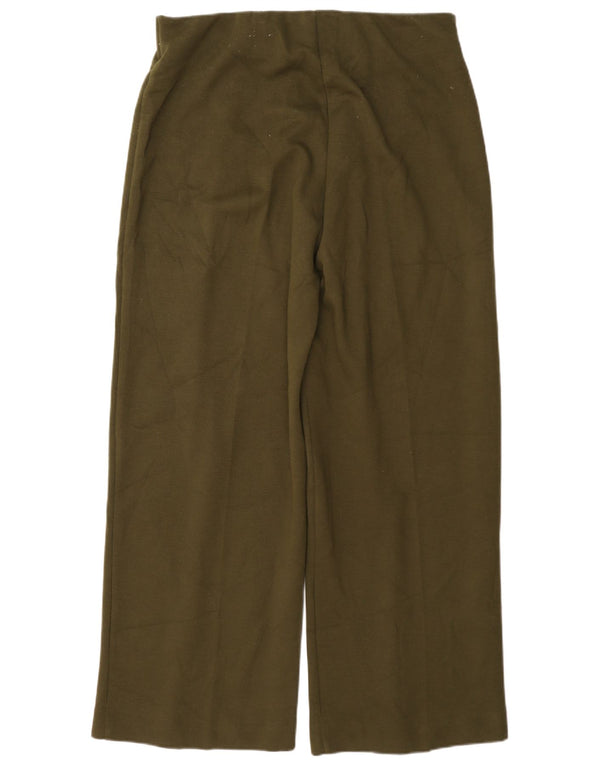 Pantaloni casual drepti pentru femei Marks & Spencer UK 16 Large W34 L31 Khaki