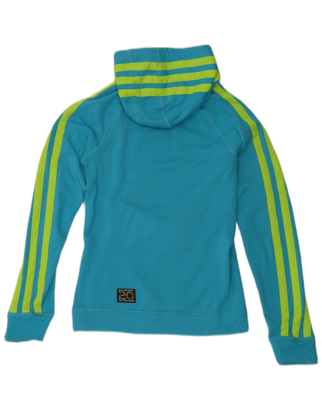 Pulover Adidas pentru femei UK 14 Medium Blue Poliester