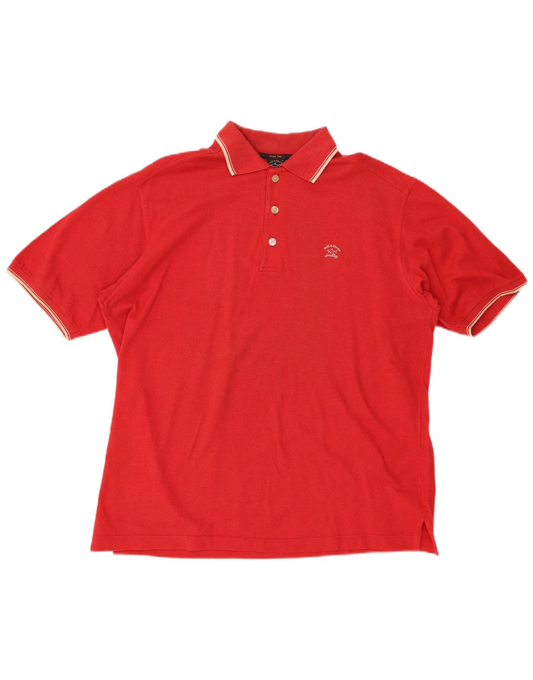Tricou polo pentru bărbați PAUL & SHARK, roșu mediu