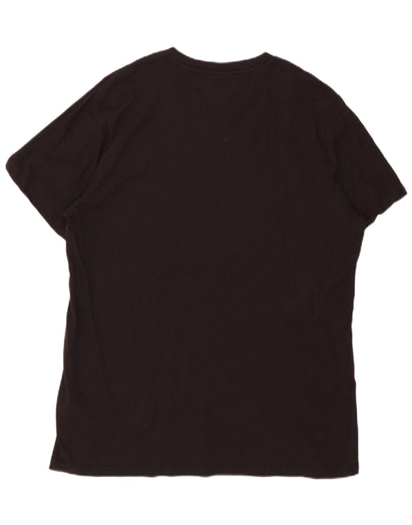 Tricou pentru bărbați Tommy Hilfiger Top XL bumbac negru