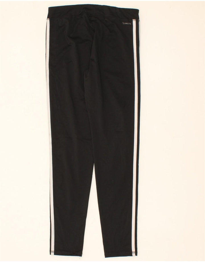 ADIDAS Girls Climalite Leggings 10-11 Years Medium  Black Polyester Vintage Adidas and Second-Hand Adidas from Messina Hembry 