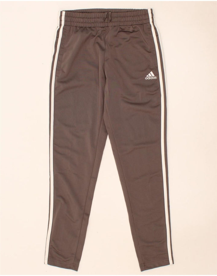 ADIDAS Womens Tracksuit Trousers UK 8/10 Small  Grey Polyester Vintage Adidas and Second-Hand Adidas from Messina Hembry 