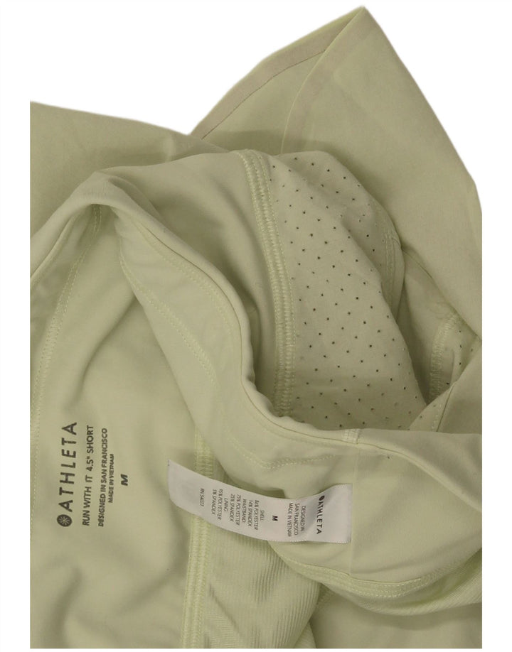 Pantaloni scurti sport pentru femei Athleta UK 14 Poliester verde mediu