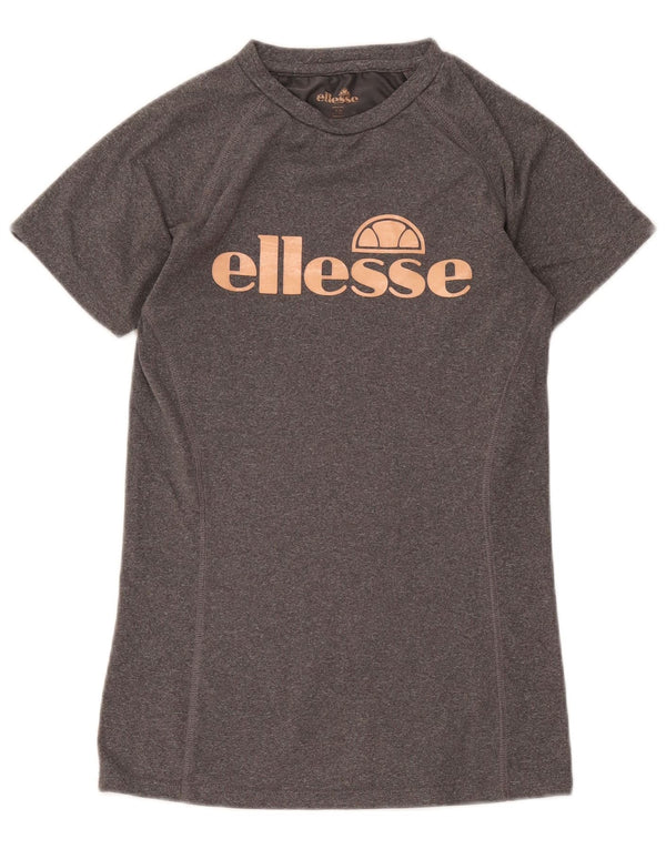 Tricou cu grafic pentru femei Ellesse Top UK 10 Small Gri Poliester