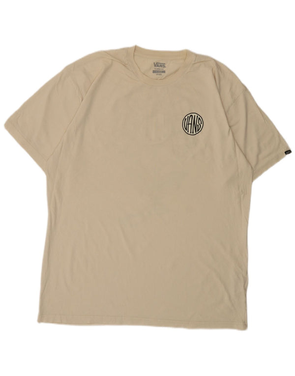 Tricou Vans Classic Fit pentru bărbați Top XL din bumbac floral alb