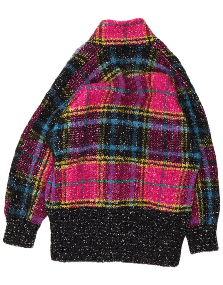Pulover cardigan pentru femei Carthago UK 16, mare, multicolor, carouri