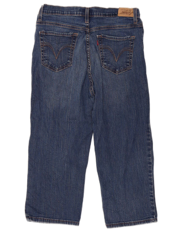 Blugi Levi's 512 Capri pentru fete 9-10 ani W30 L20 Bumbac albastru